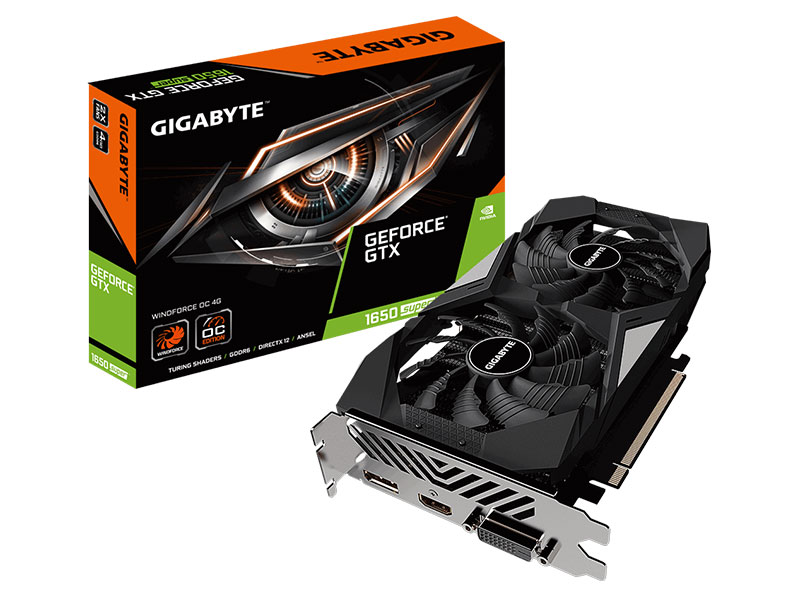 کارت گرافیک گیگابایت مدل GIGABYTE GeForce GTX1650 SUPER WINDFORCE